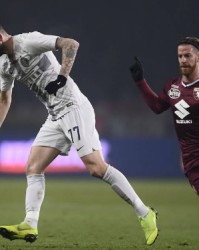  国际米兰客场闷平都灵错失登顶良机